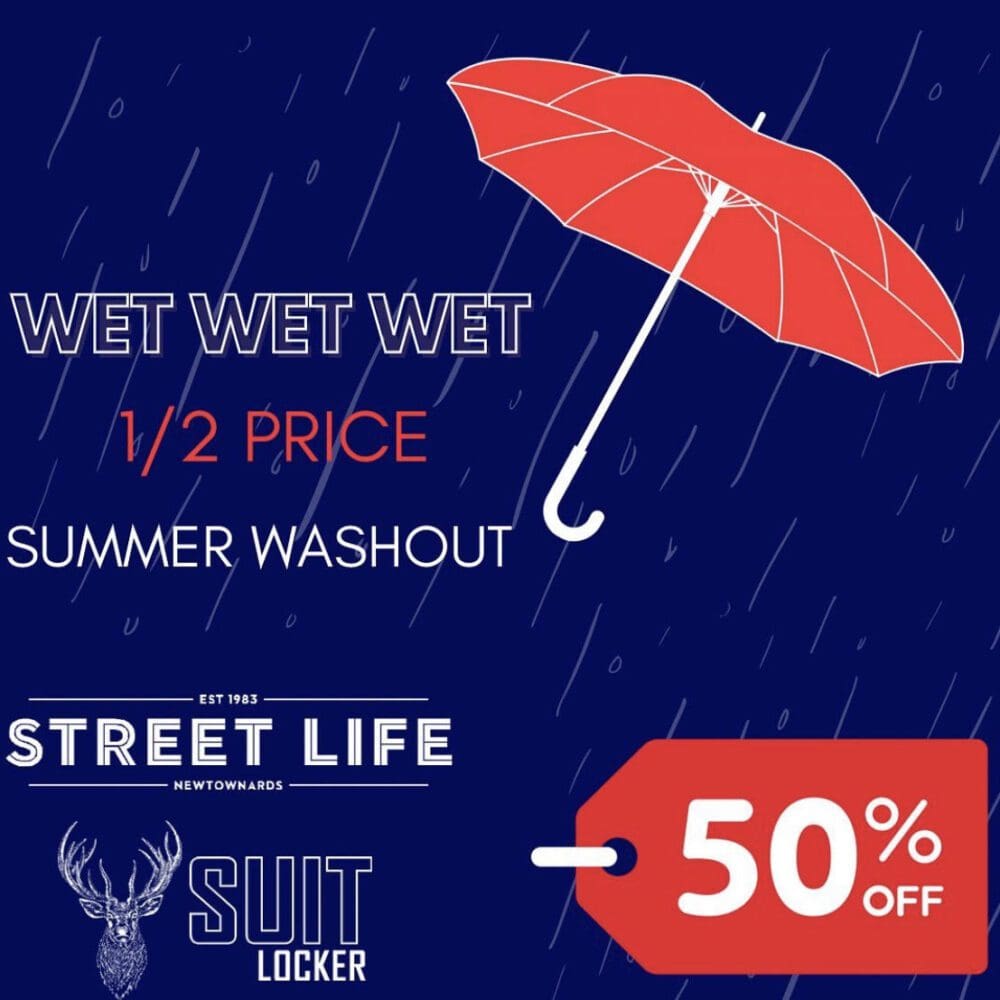 Summer Washout Sale