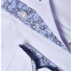 Marc Darcy Benson White Penny Collar Shirt