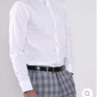 Marc Darcy Benson White Penny Collar Shirt