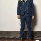 Marc Darcy Dion Blue Kids Suit