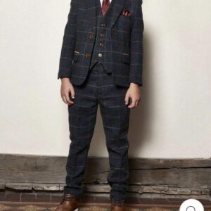 Marc Darcy Eton Navy Kids Suit