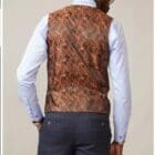 Marc Darcy Jenson Marine Check Waistcoat