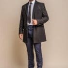 Cavani Roman Black Coat