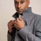 Cavani Nelson Slate Overcoat