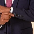 Marc Darcy Bromley Navy Check Jacket