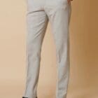 Marc Darcy Bromley Stone Check Trousers
