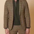 Marc Darcy Ted Tan Check Blazer