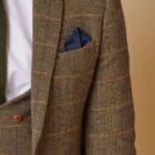 Marc Darcy Ted Tan Check Blazer