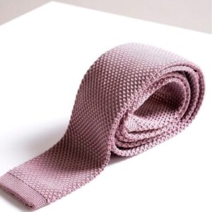 Marc Darcy Blush Knitted Tie