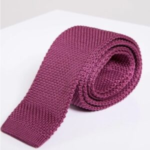 Marc Darcy Berry Knitted Tie