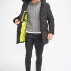 Cavani Fabini Black Coat