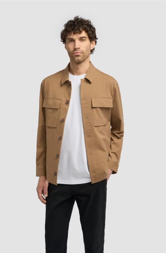 P3466-1105-0-001 Cavani Danilo Sierra Overshirt