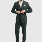 Cavani Thomas Olive Suit