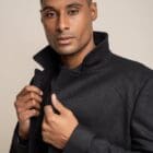 Cavani Nelson Black Overcoat