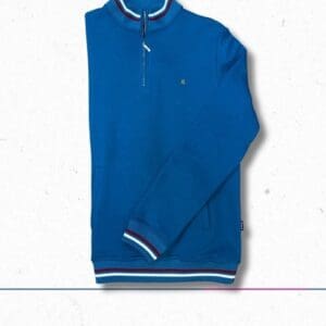 Mineral Toprak Teal Zip Sweat 2025