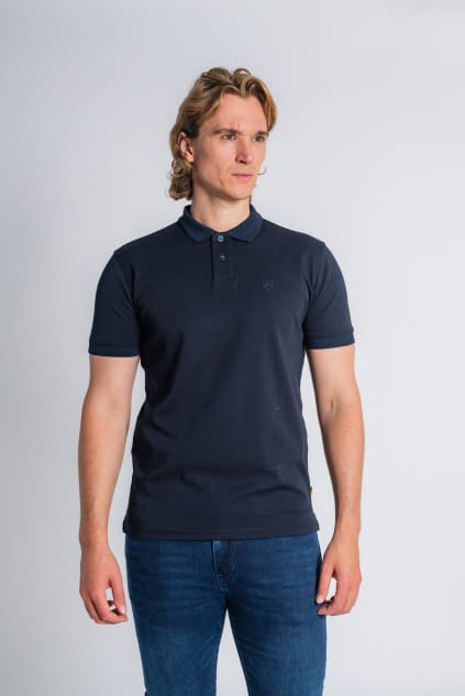 P3557-444-0-001 XV Kings Guyra Ghosts Navy Polo
