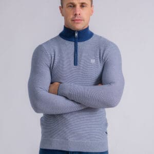 XV Kings Tullow Blue Half Zip